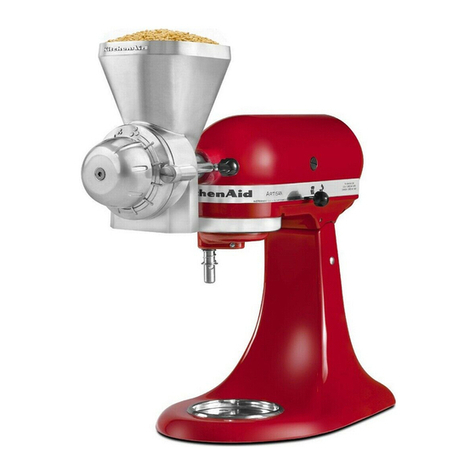 KitchenAid KGMA Instructions and recipes
