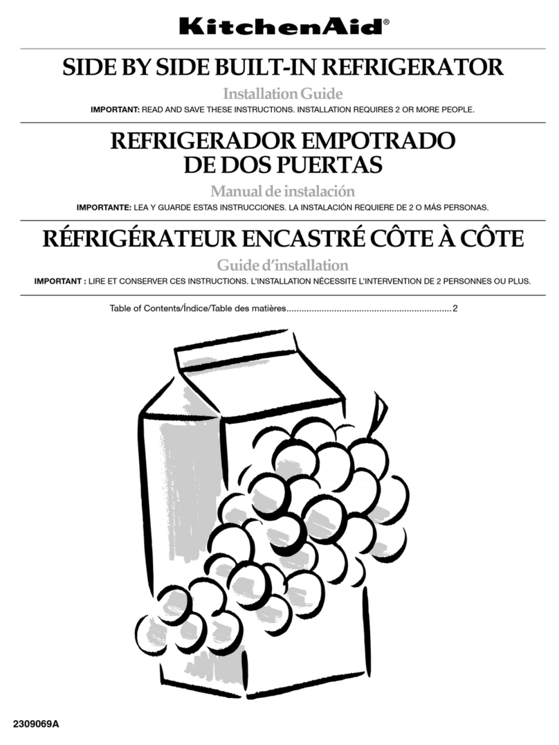 KitchenAid KSSO36QMX User manual KitchenAid KSSO36QMX User manual