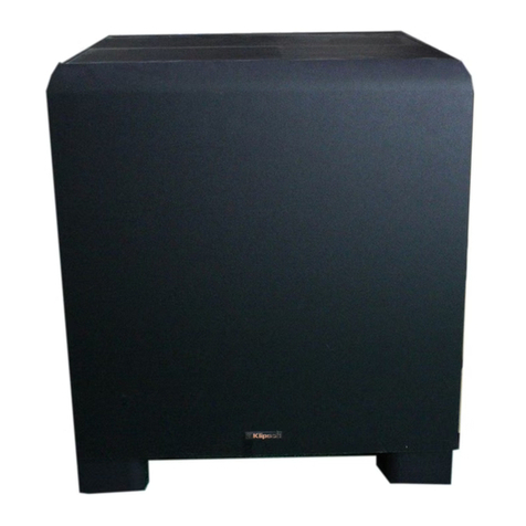 Klipsch Synergy Series KSW-100 Supplement