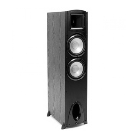 Klipsch Synergy Series F-30 User manual