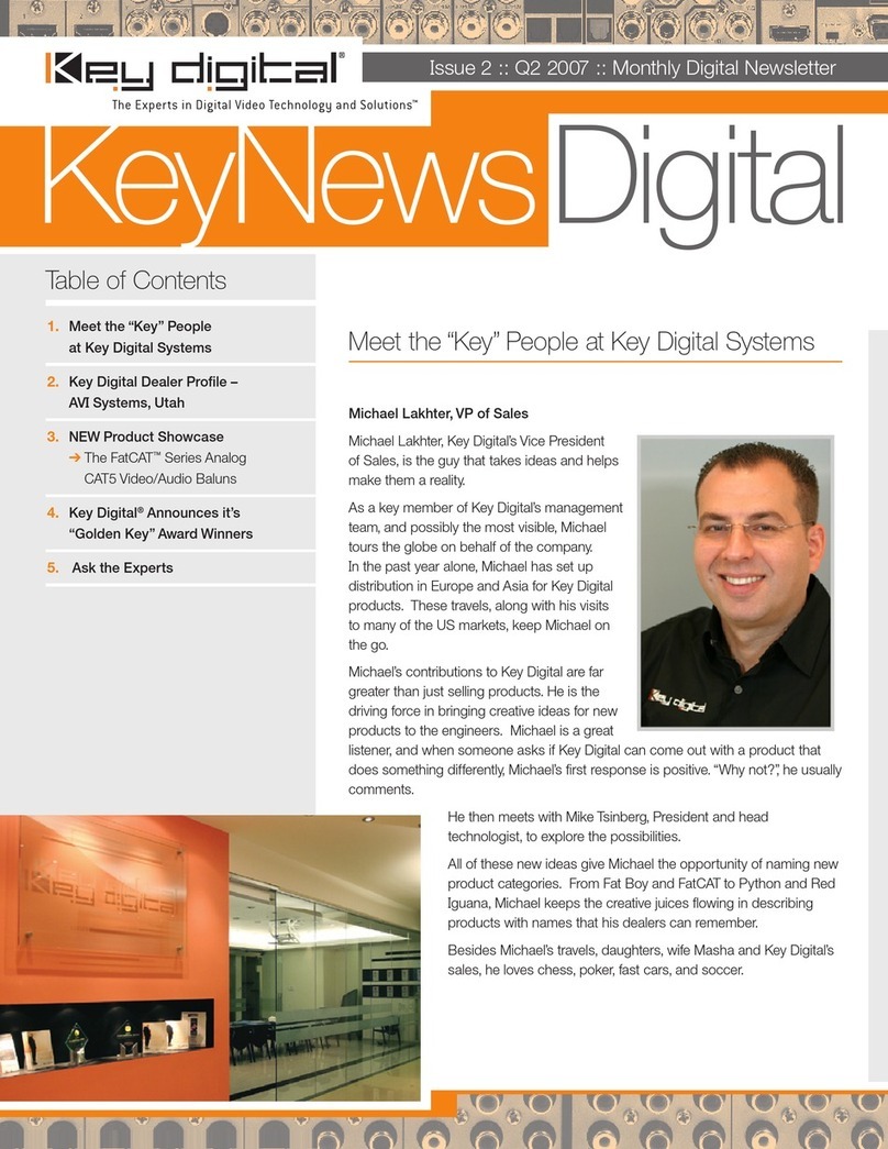 Key Digital KD-C5CWP brochure