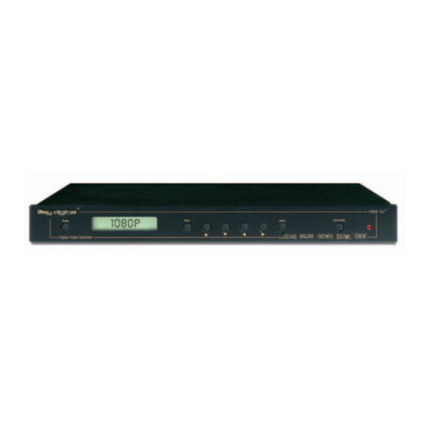 Key Digital KD-HDMI4X1 operating instructions Key Digital KD-HDMI4X1 operating instructions