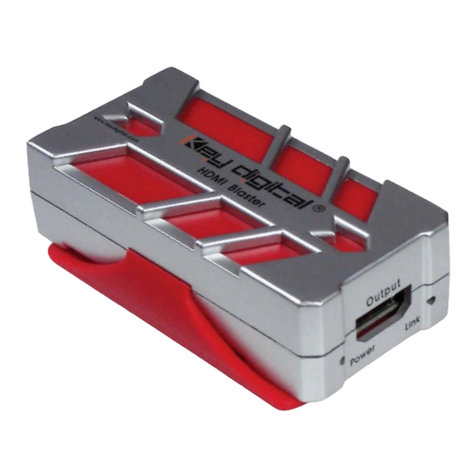 Key Digital KD-HDB150 User manual Key Digital KD-HDB150 User manual