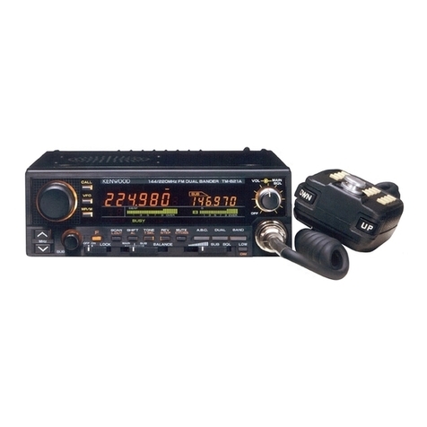 Kenwood TM-621A User manual
