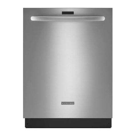 KitchenAid Architect II C Series KUDC10IX User manual