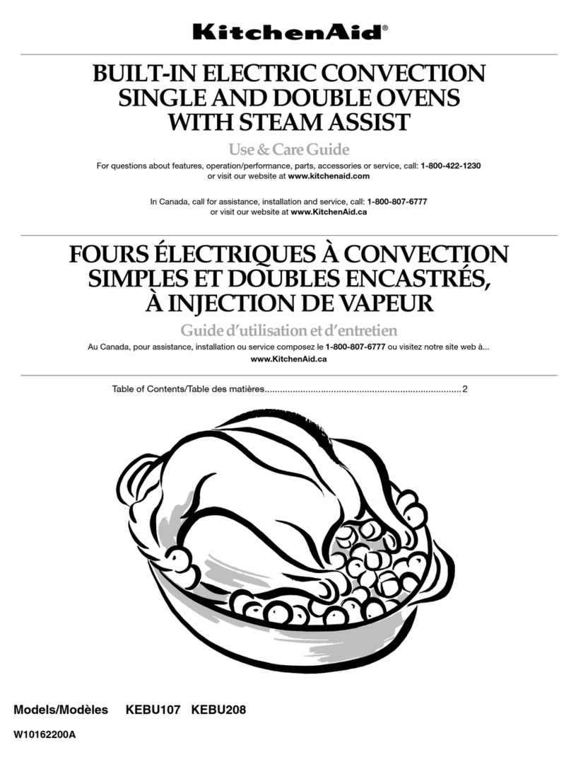 KitchenAid Architect Series II KEBU107SSS Use and care guide