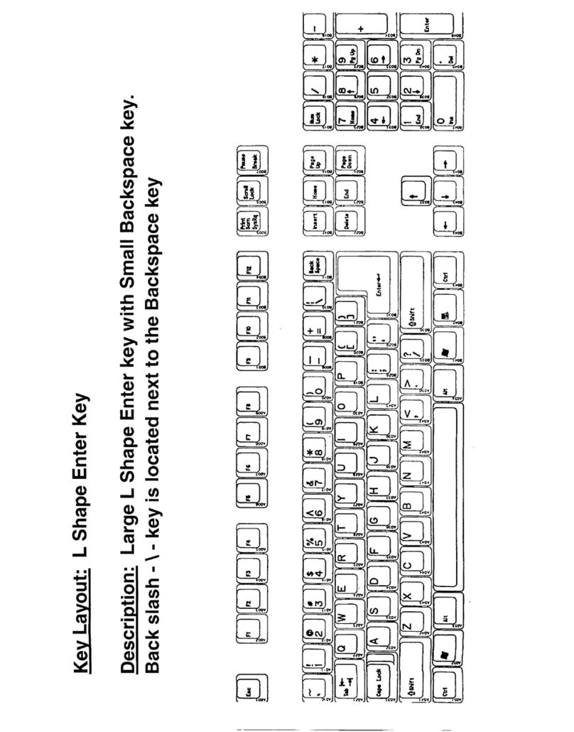 Key Tronic K9.3 User manual