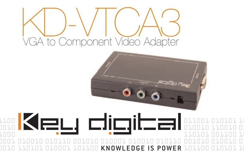 Key Digital KD-VTCA3 user guide