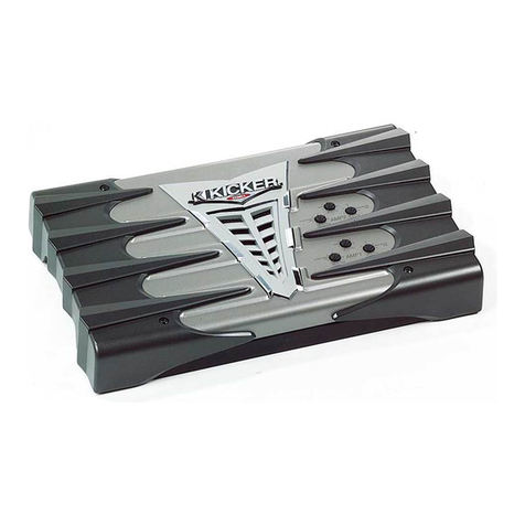 Kicker KX350.4 User manual