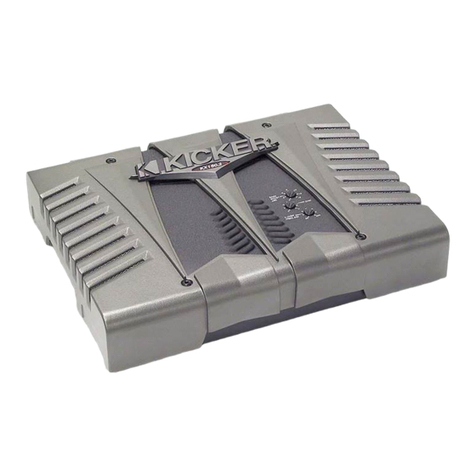 Kicker KX150.4 user guide