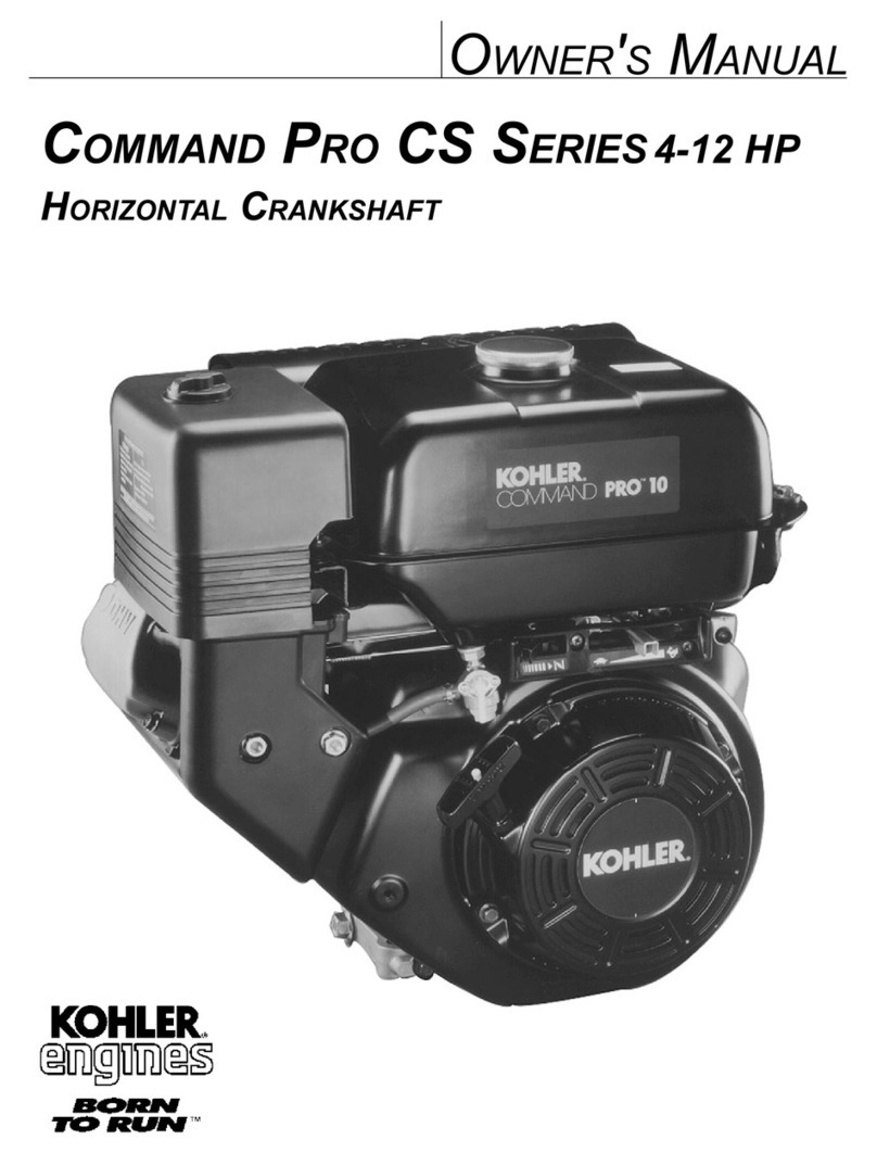 Kohler CS10 User manual
