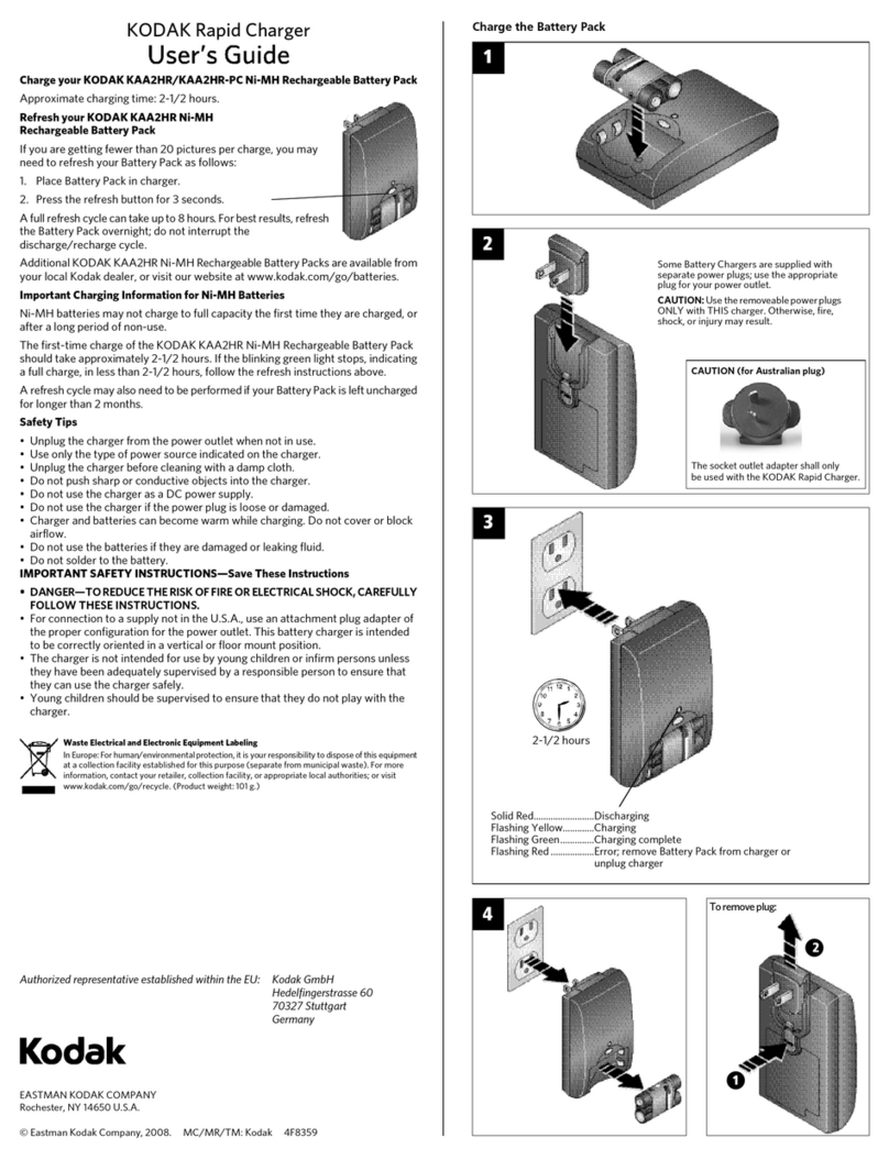 Kodak KAA2HR User manual