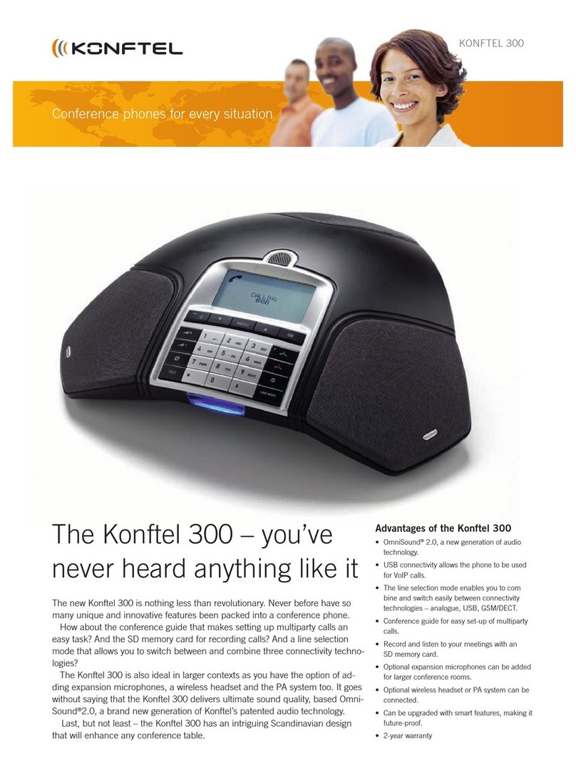 Konftel Konftel 300 Specifications