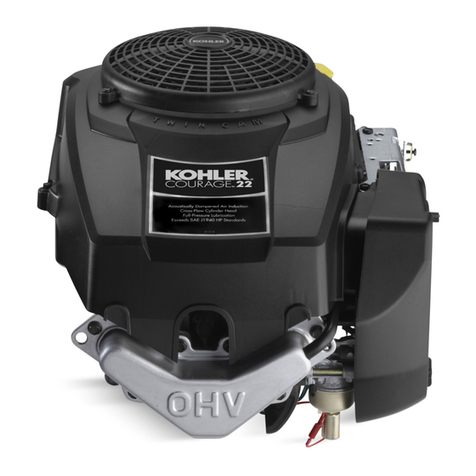 Kohler Courage SV470 User manual