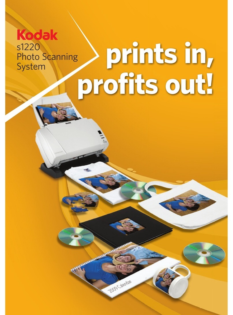 Kodak S1220 - Photo Scanning System Specifications