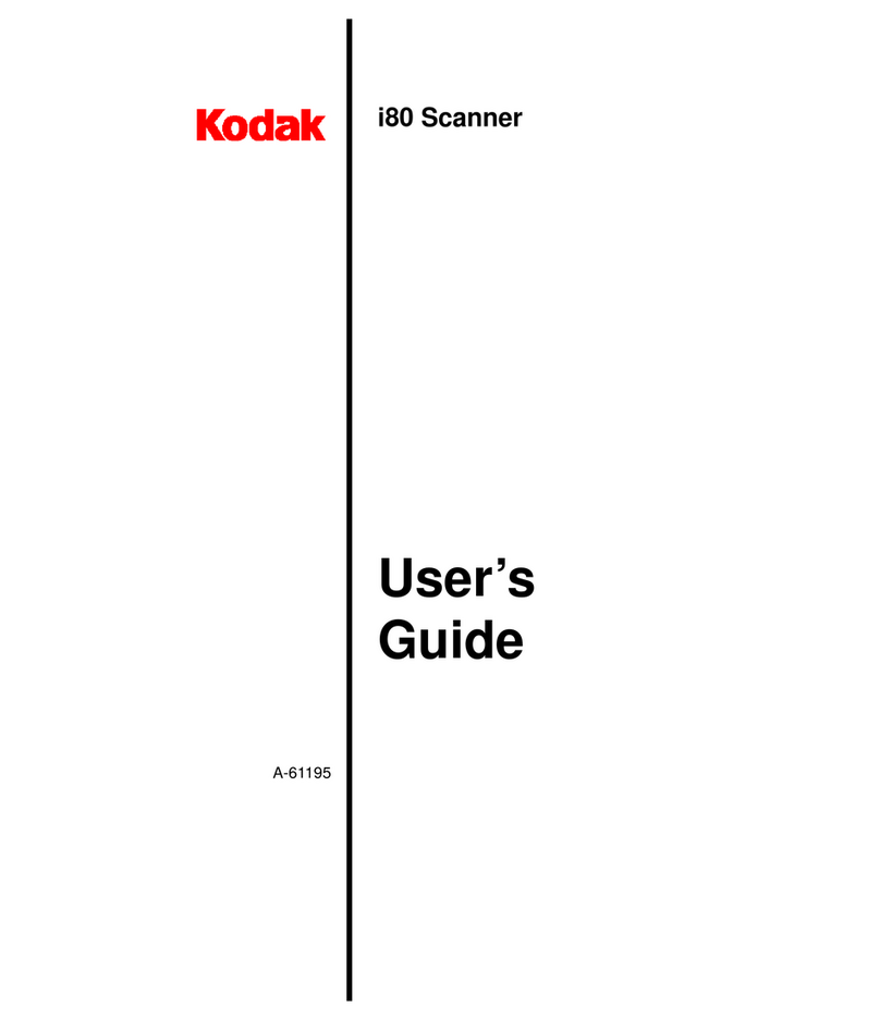 Kodak i80 User manual Kodak i80 User manual