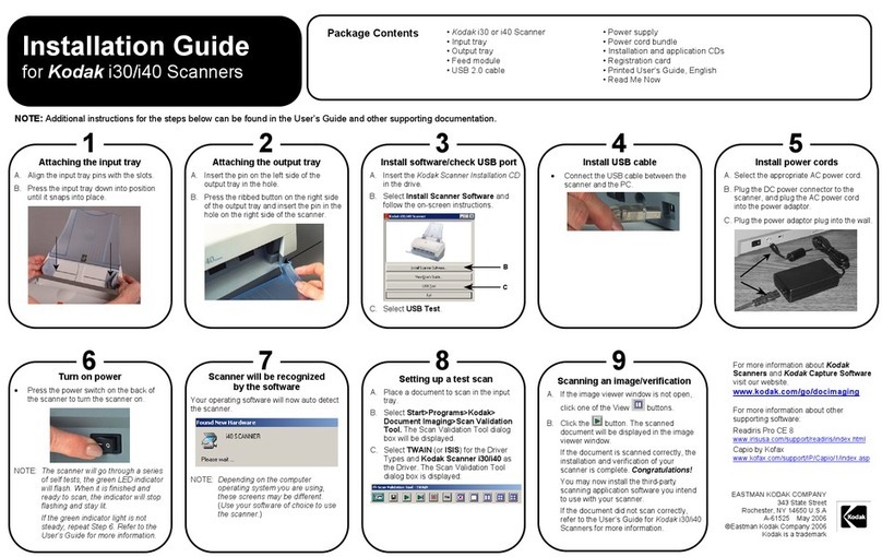 Kodak i30 User manual