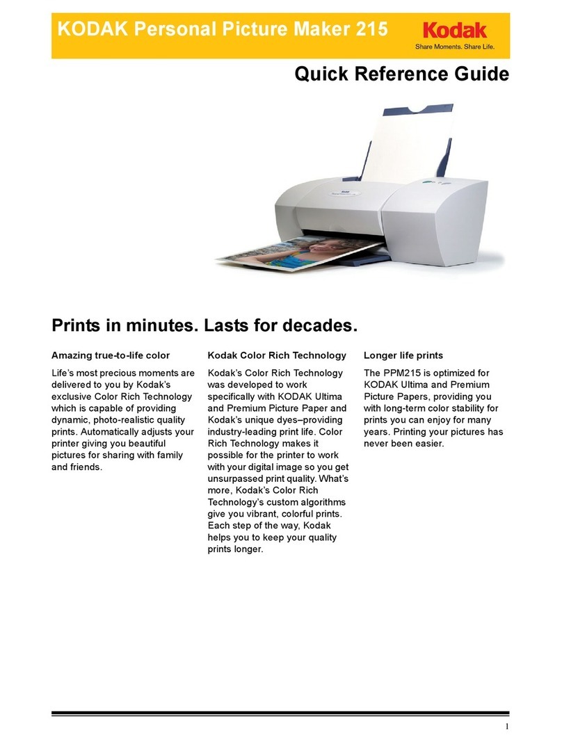 Kodak Personal Picture Maker 215 User manual
