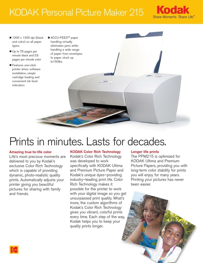Kodak Personal Picture Maker 215 User manual