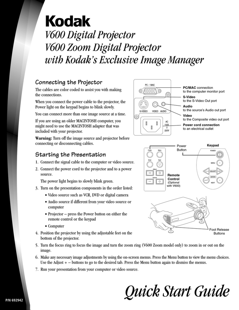 Kodak V600 quick start guide