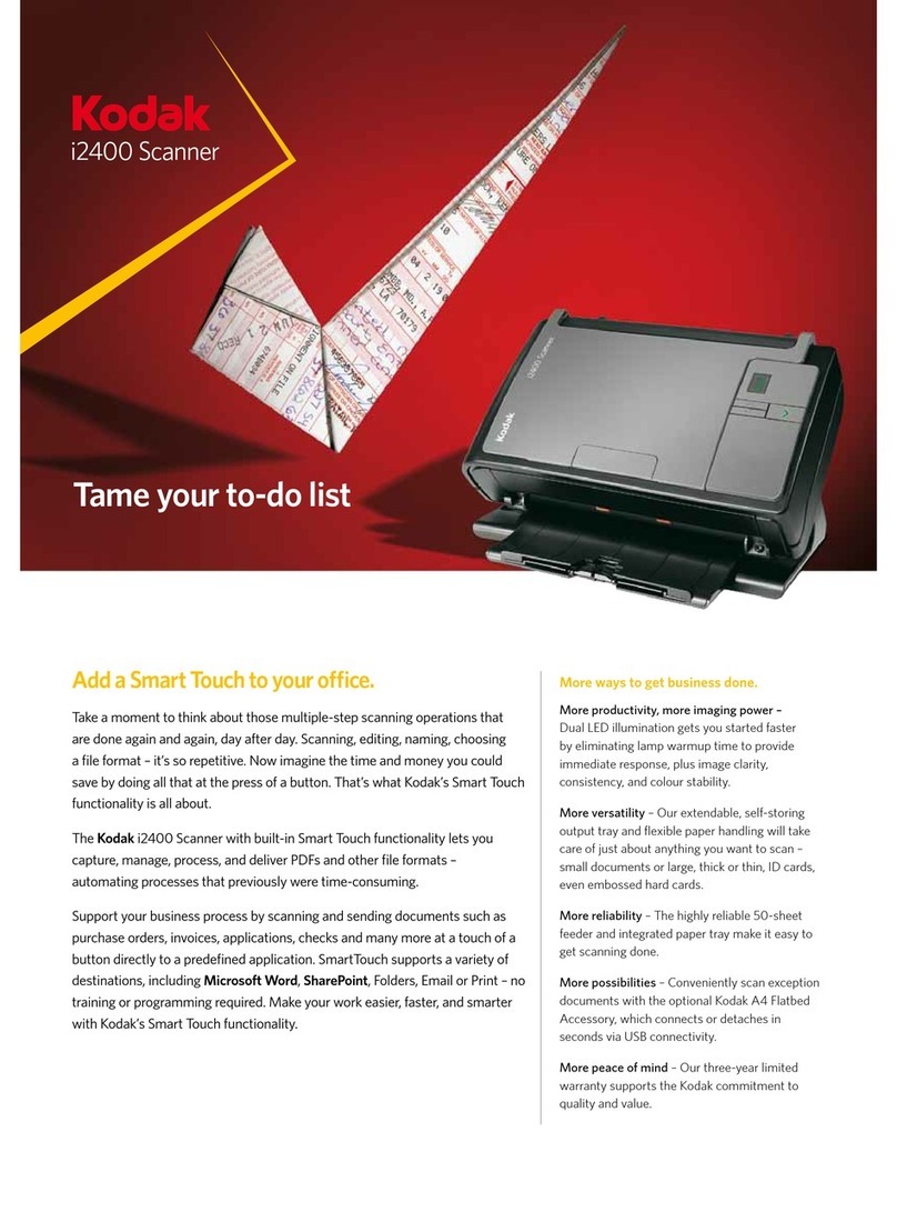 Kodak Scanmate i920 User manual