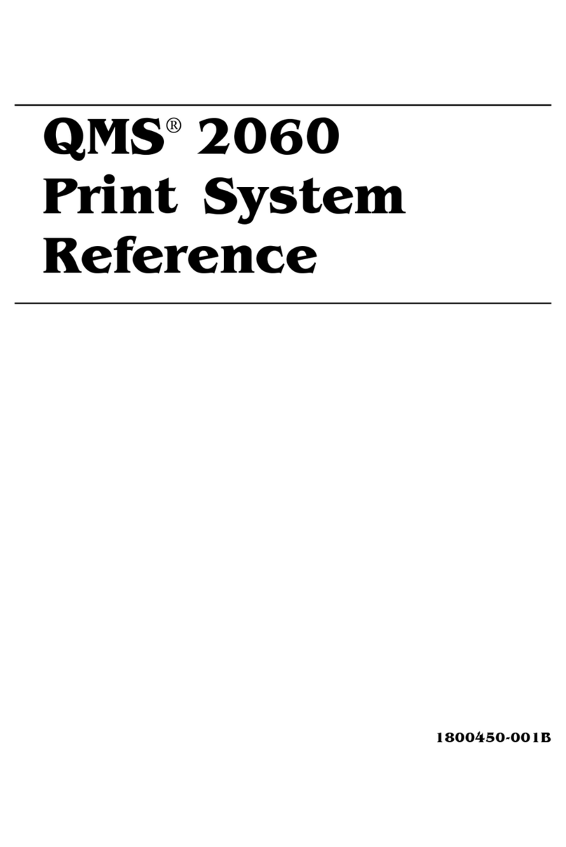QMS 2060 Service manual