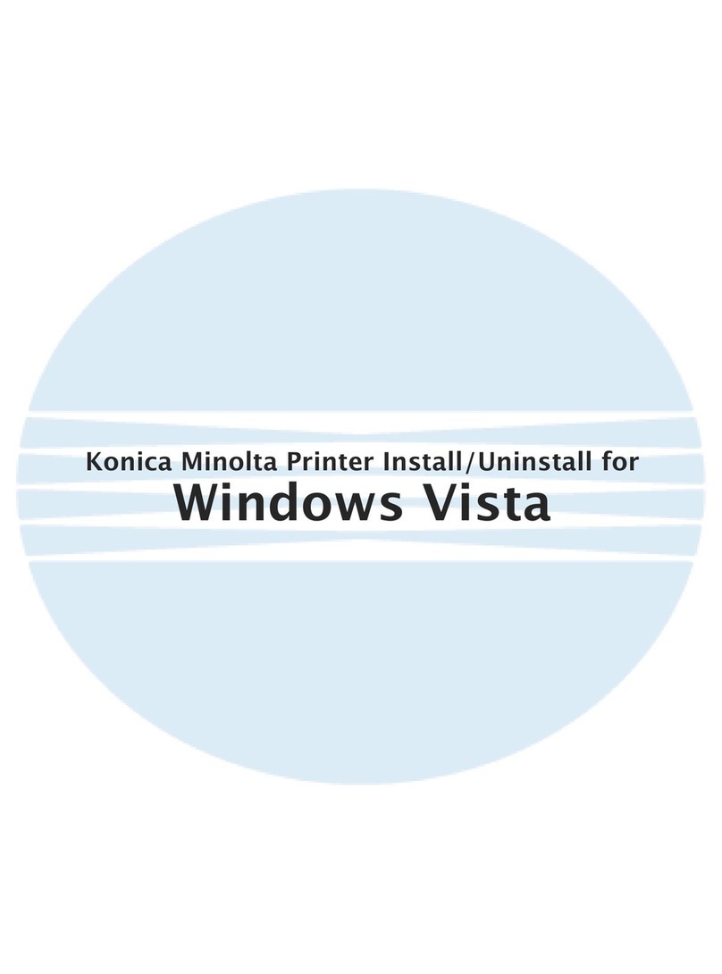 Konica Minolta 2060 Quick start guide