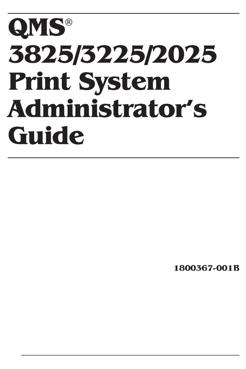 QMS 2025 Service manual