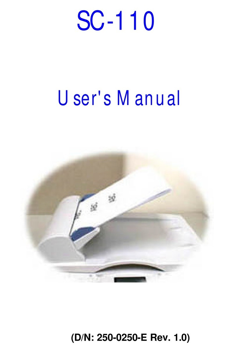 QMS SC-110 user manual
