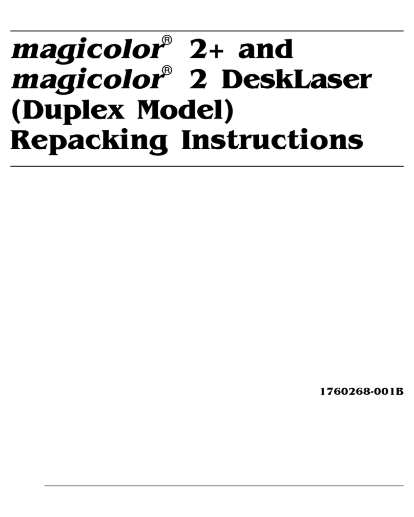 MINOLTA-QMS Magicolor 2 Desklaser Manual