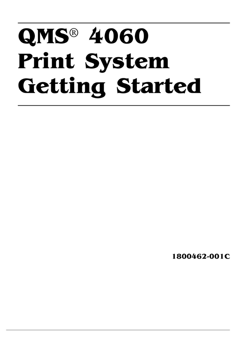 QMS 4060 User manual