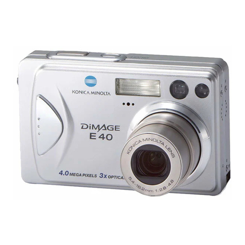 Konica Minolta DiMAGE E40 user manual
