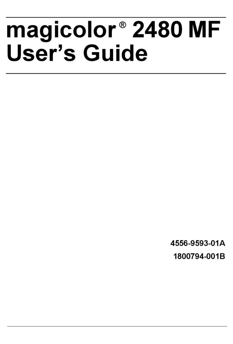Konica Minolta Magicolor 2480 MF user guide