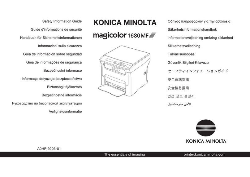 Konica Minolta Magicolor 1680MF Manual