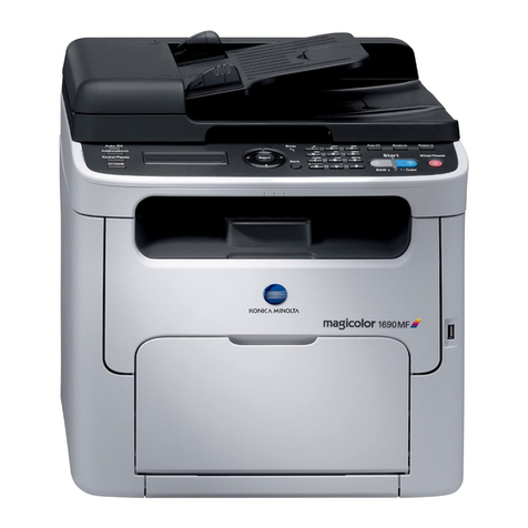 Konica Minolta Magicolor 1680MF User manual Konica Minolta Magicolor 1680MF User manual