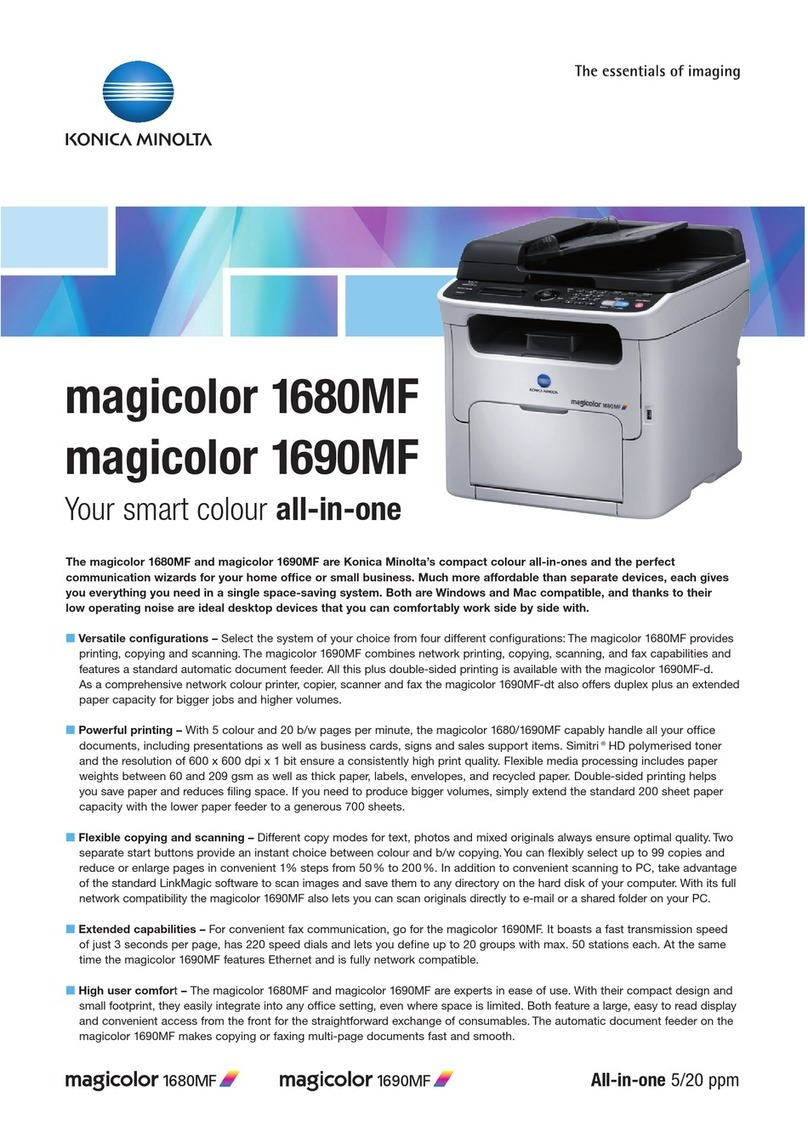 Konica Minolta Magicolor 1680MF Specifications