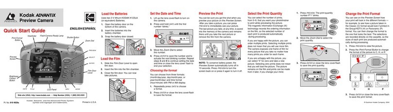 Kodak Advantix Advantix Preview User manual