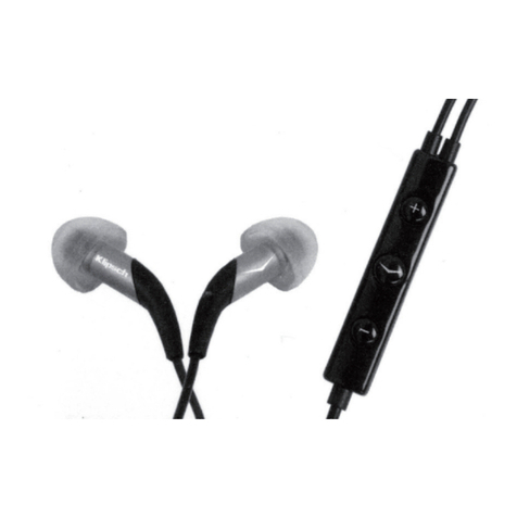 Klipsch Image X10i User manual Klipsch Image X10i User manual