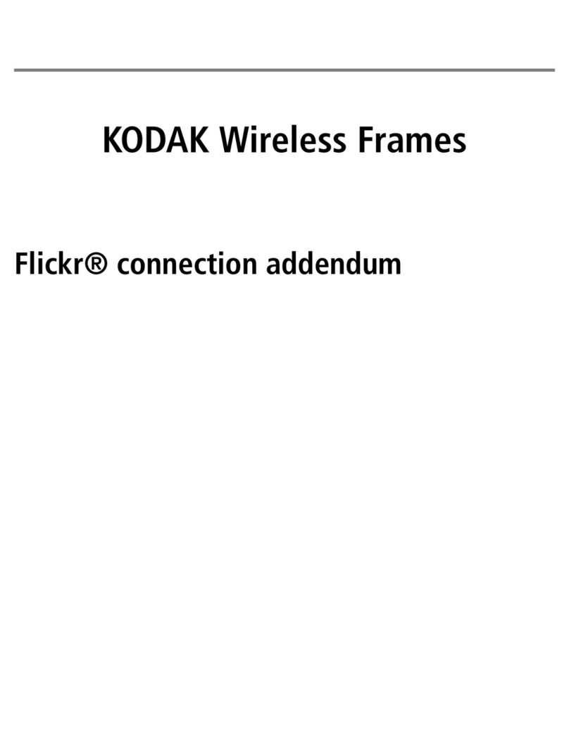 Kodak W820 - EASYSHARE Digital Frame Manual