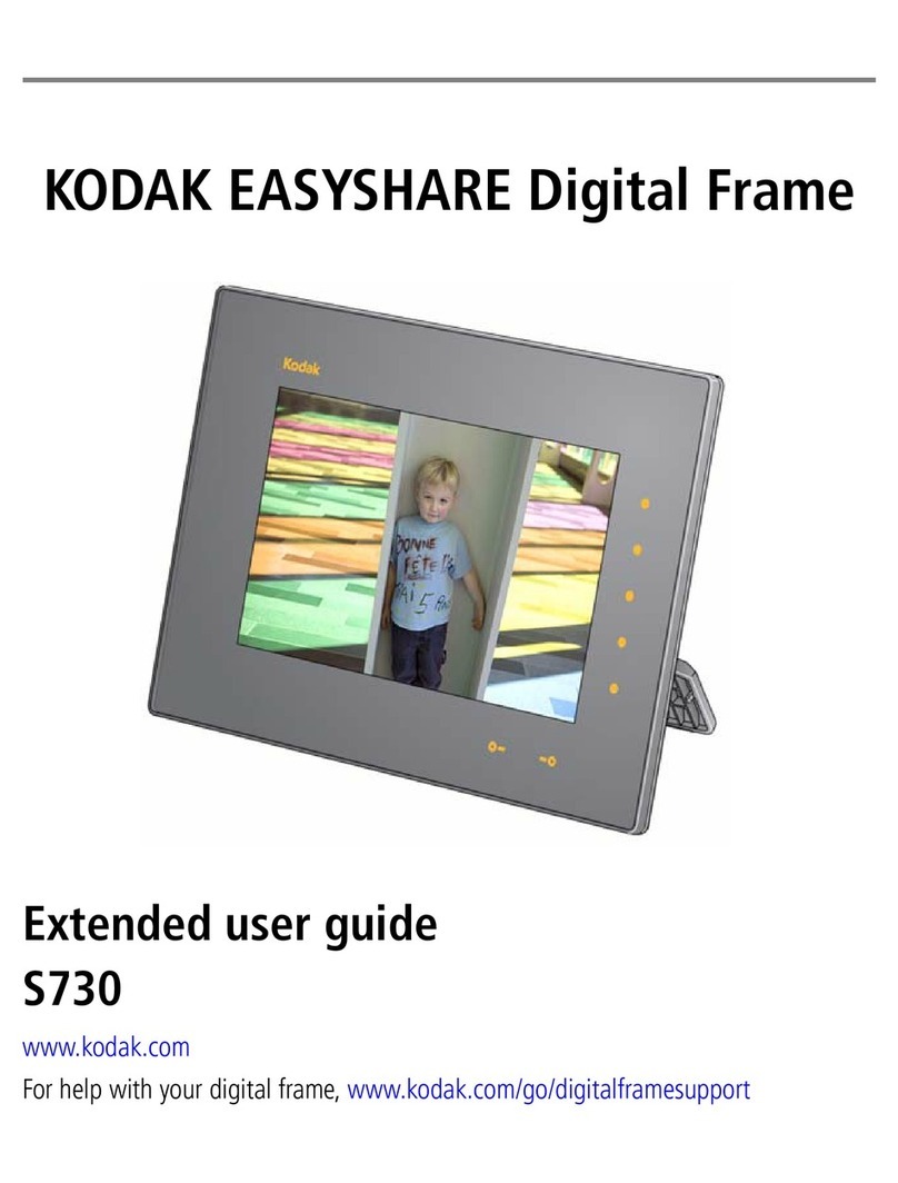 Kodak S730 - EASYSHARE Digital Frame Service manual Kodak S730 - EASYSHARE Digital Frame Service manual