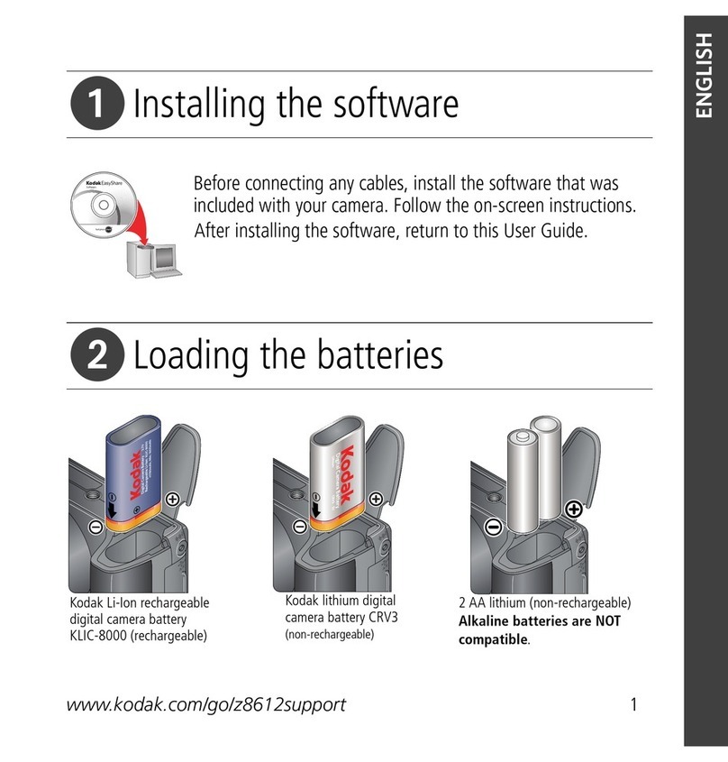 Kodak EasyShare Z8612 User manual