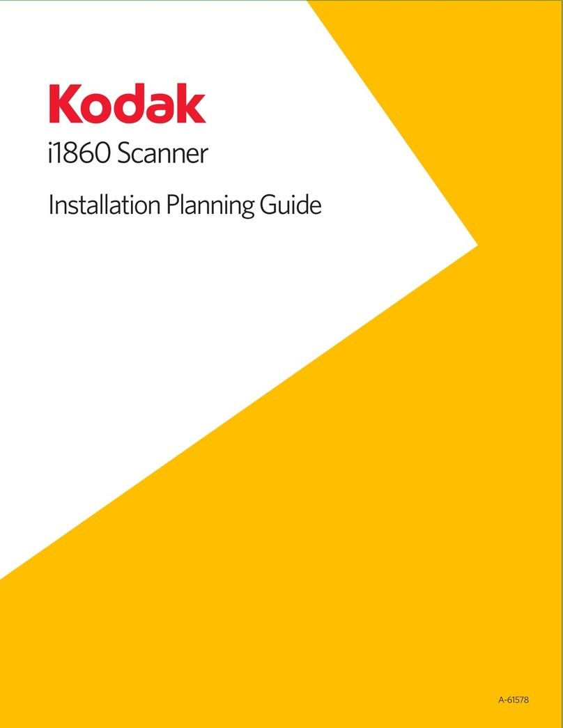 Kodak I1860 - Document Scanner Technical manual