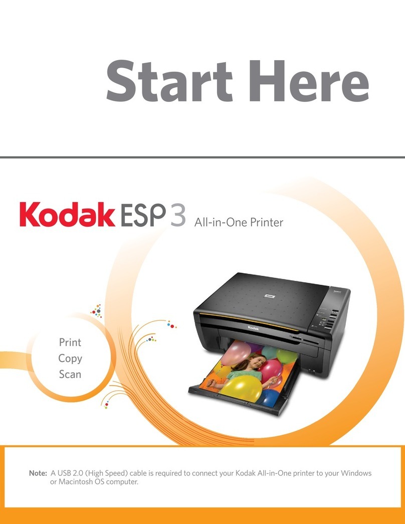 Kodak ESP 3 - All-in-One Color Inkjet Instruction Manual