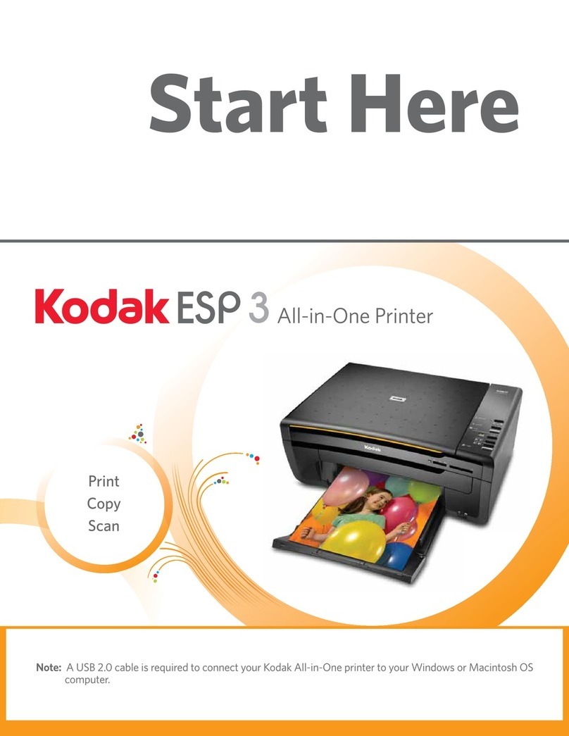 Kodak ESP 3 - All-in-One Color Inkjet Instruction Manual