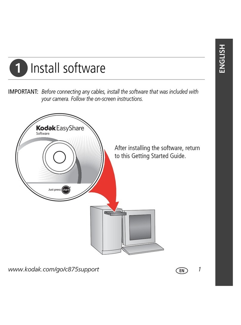 Kodak C875 - EasyShare 8MP Digital Camera User manual Kodak C875 - EasyShare 8MP Digital Camera User manual