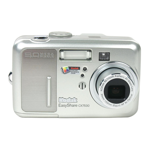 Kodak CX7530 - EASYSHARE Digital Camera User manual Kodak CX7530 - EASYSHARE Digital Camera User manual