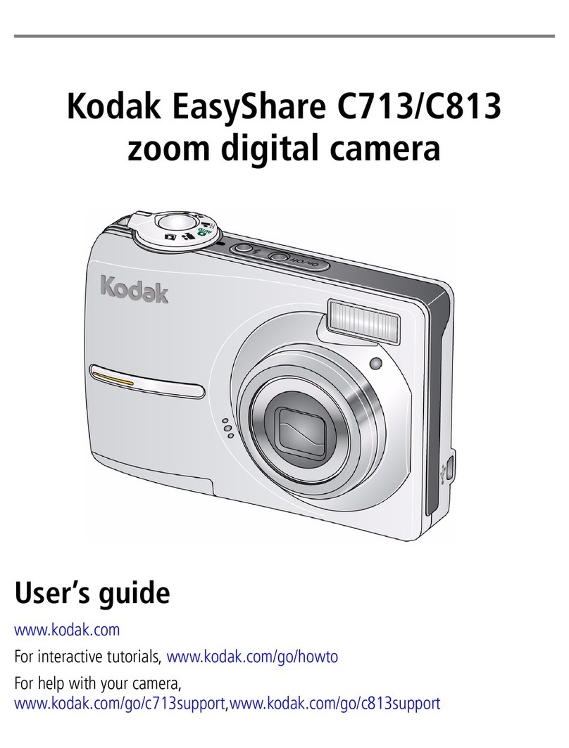 Kodak C713 - EASYSHARE Digital Camera User manual Kodak C713 - EASYSHARE Digital Camera User manual