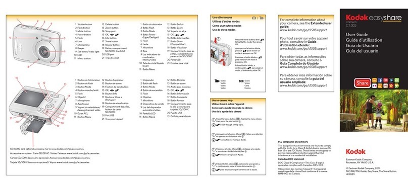 Kodak EASYSHARE C1505 User manual