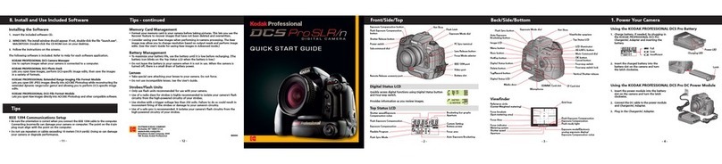 Kodak DCS Pro SLR/n User manual Kodak DCS Pro SLR/n User manual