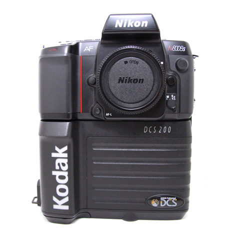 Kodak DCS 200 User manual Kodak DCS 200 User manual